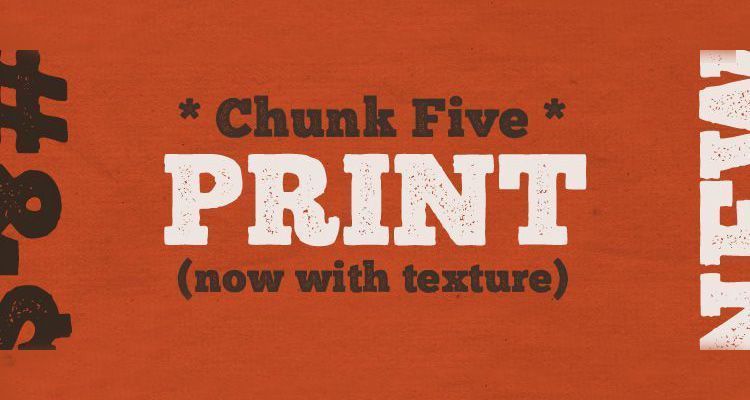 Las 10 mejores tipografías gratuitas 39 Tipografía Chunk Gratuita