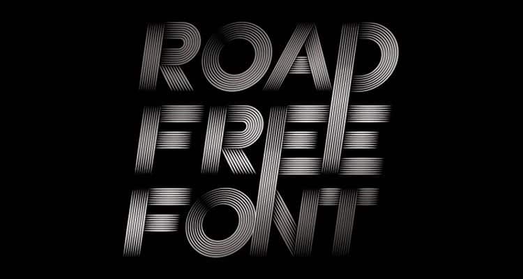 Las 10 mejores tipografías gratuitas 37 Tipografía Road Free Gratuita