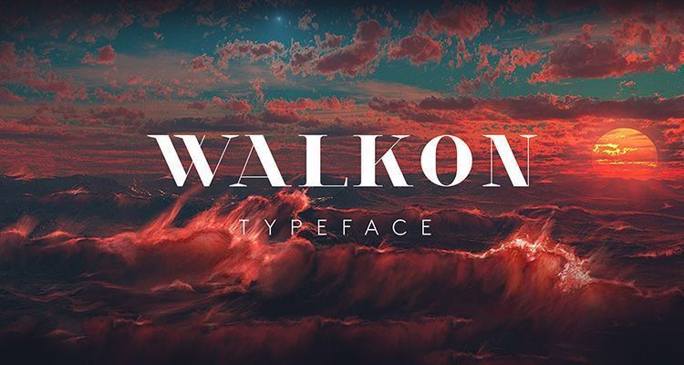 Las 10 mejores tipografías gratuitas 32 Tipografía Walkon Gratuita