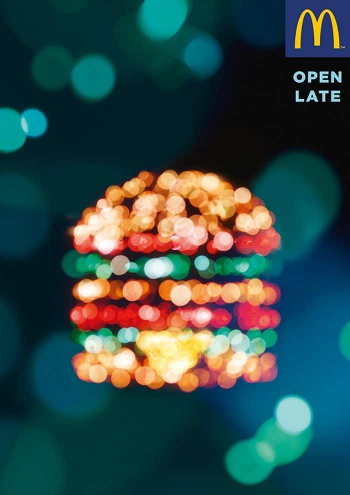 Fotografías nocturnas de McDonald's Fotografías nocturnas de McDonald's