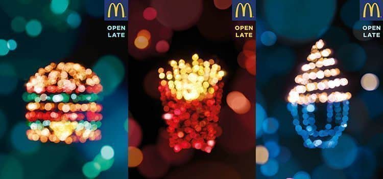 Fotografías nocturnas de McDonalds Fotografías nocturnas de McDonalds
