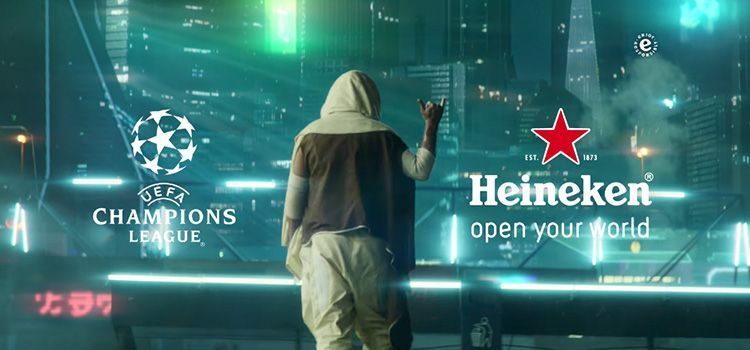 Espectaculares spots de Heineken para celebrar sus 20 años de patrocinio 5 spots de heineken champions league 2
