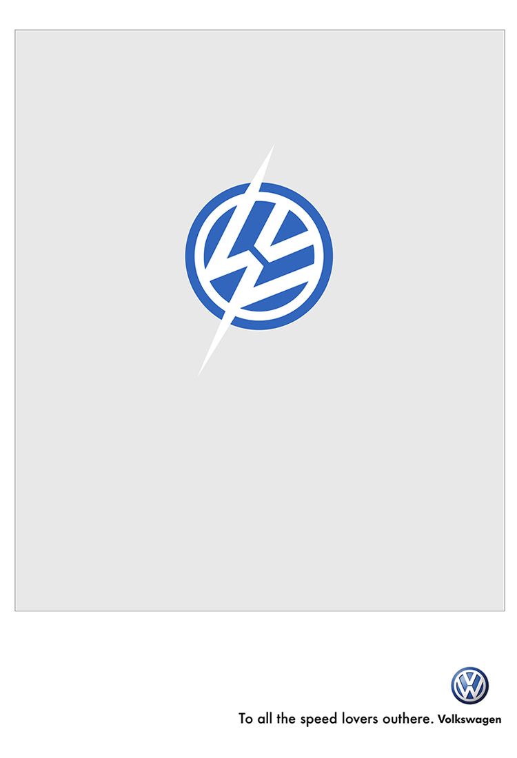 Campaña Gráfica Minimalista de Wolkswagen Campaña Gráfica Minimalista de Wolkswagen