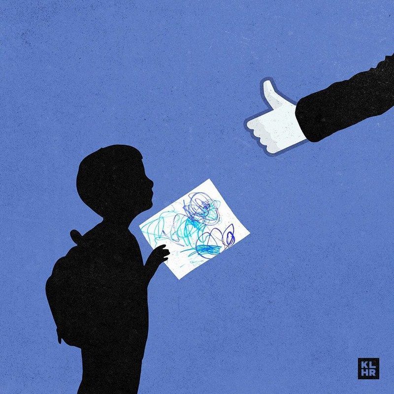 Las ilustraciones de Kevin Lau que denuncian la tirania de las redes sociales 36 Ilustraciones de Kevin Lau