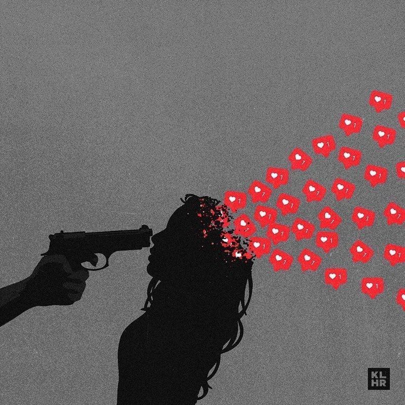 Las ilustraciones de Kevin Lau que denuncian la tirania de las redes sociales 33 Ilustraciones de Kevin Lau