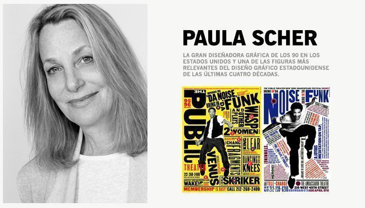 Grandes Diseñadoras Gráficas: Paula Scher 3 paula scher 1