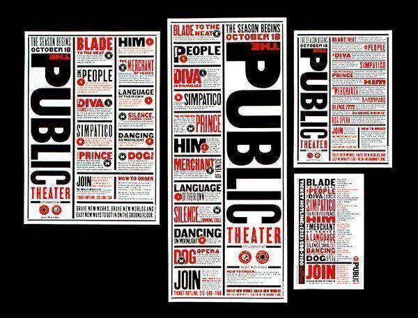 Grandes Diseñadoras Gráficas: Paula Scher 36 Paula Scher - Design Public