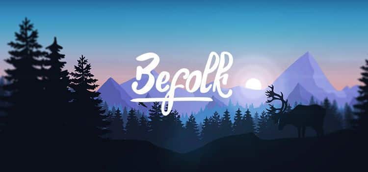 Las diez mejores tipografías gratuitas de 2017 27 Tipografía Befolt