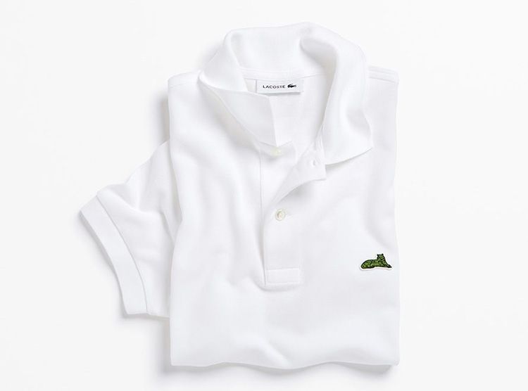 Lacoste changes its cocodrile logo for endangered species 19 Lacoste cambia el logotipo del cocodrilo