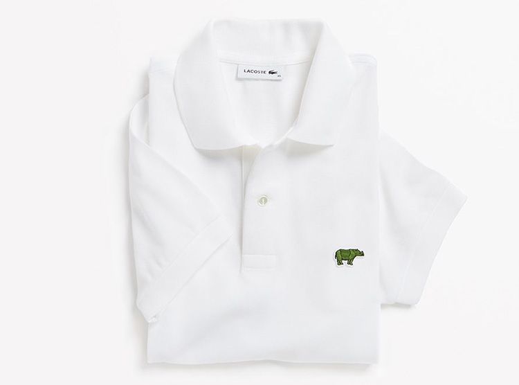 Lacoste changes its cocodrile logo for endangered species 27 Lacoste cambia el logotipo del cocodrilo