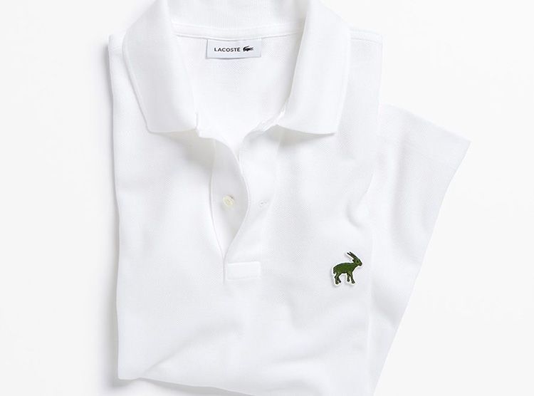 Lacoste changes its cocodrile logo for endangered species 20 Lacoste cambia el logotipo del cocodrilo