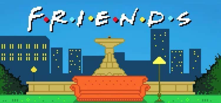 Most famous sitcoms reimagined in a 8bit animated versions 3 Cabeceras de series en 8bits