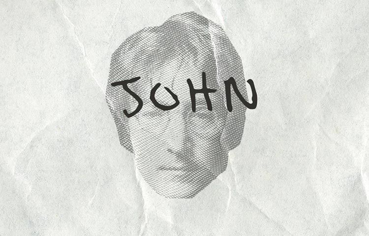 "Songwriters Fonts", fonts based on the calligraphy of famous artists 42 Songwriters Fonts | John Lennon