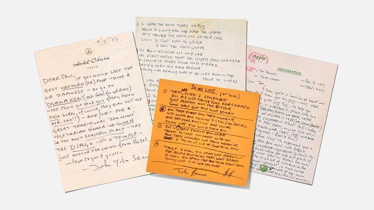 "Songwriters Fonts", fonts based on the calligraphy of famous artists 43 Songwriters Fonts | John Lennon
