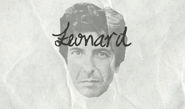 "Songwriters Fonts", fonts based on the calligraphy of famous artists 45 Songwriters Fonts | Leonard Cohen