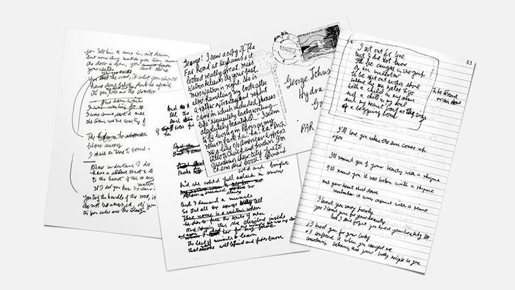 "Songwriters Fonts", fonts based on the calligraphy of famous artists 47 Songwriters Fonts | Leonard Cohen