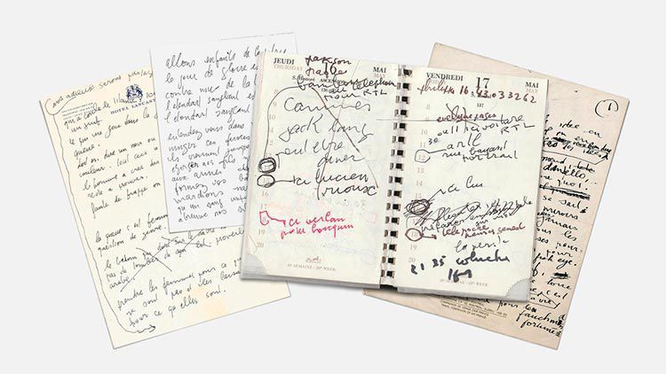 "Songwriters Fonts", fonts based on the calligraphy of famous artists 50 Songwriters Fonts | Serge Gainsbourg