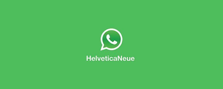 Discover the fonts of the most famous brands with Logofonts 48 Tipografía Logo Whatsapp
