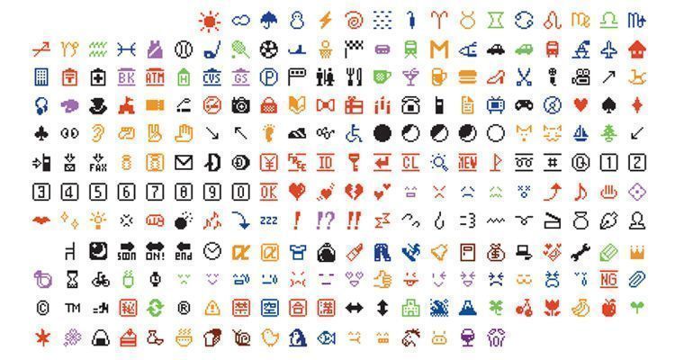 ¿Quién es el creador de los emojis? La historia de Shigetaka Kurita 38 Primeros Emojis de Shigetaka Kurita