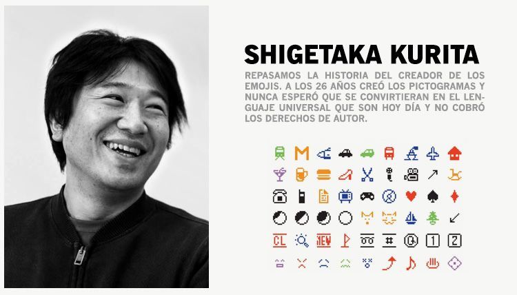¿Quién es el creador de los emojis? La historia de Shigetaka Kurita 35 Shigetaka Kurita Creador de los Emojis