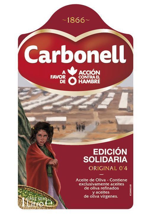 La edición solidaria de aceites Carbonell para Acción contra el Hambre 11 Edición solidaria de Aceites Carbonell