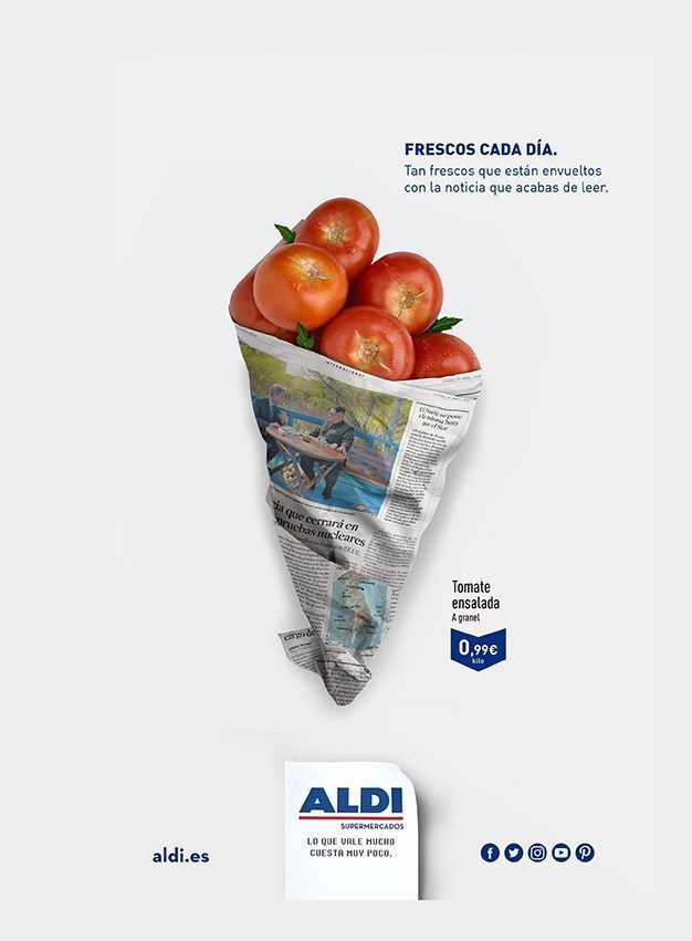 Las mejores campañas de publicidad vistas en 'El Sol 2018' 9 Frescos, de Aldi