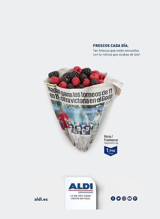 Las mejores campañas de publicidad vistas en 'El Sol 2018' 8 Frescos, de Aldi