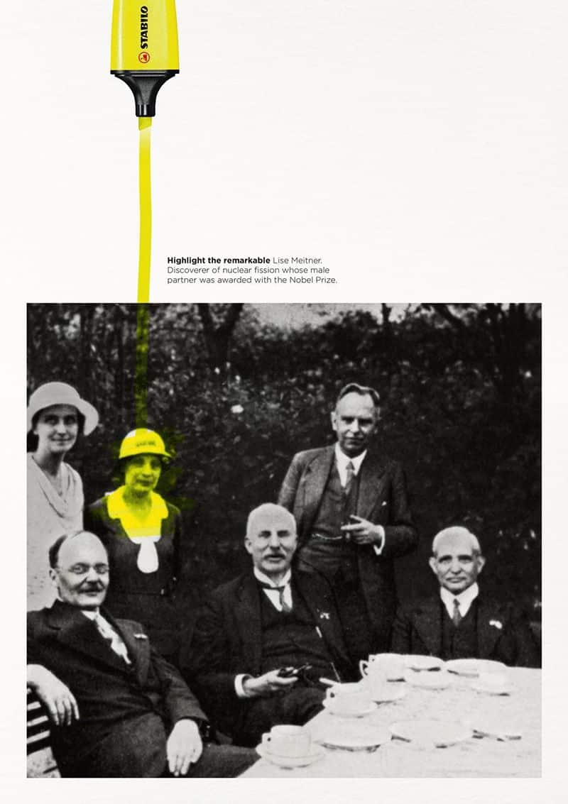 "Highlight the remarkable", the original graphic campaign of Stabilo 11 Campaña Gráfica de Stabilo: Highlight the remarkable