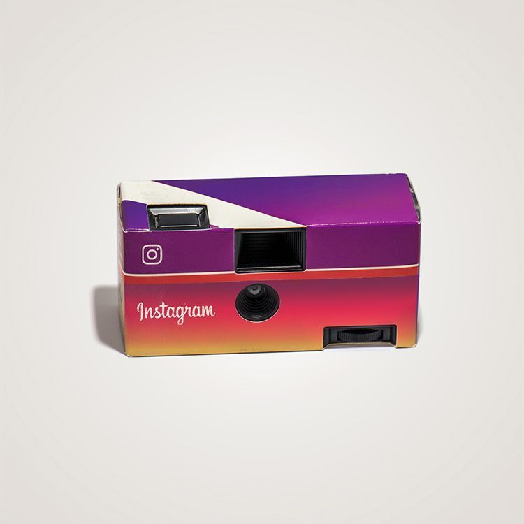 Los gigantes de internet convertidos en objetos de los 80 23 Instagram Thomas Ollivier