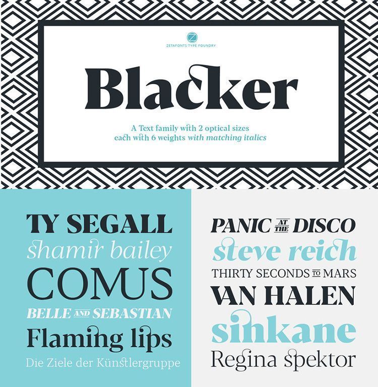 Descargar tipografía Blacker Descargar tipografía Blacker