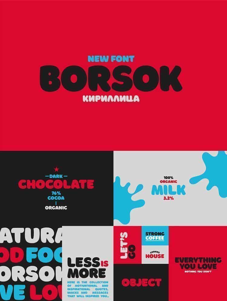 Descargar tipografía Borsok Descargar tipografía Borsok