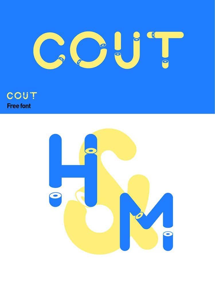 Descargar tipografía Cout Descargar tipografía Cout