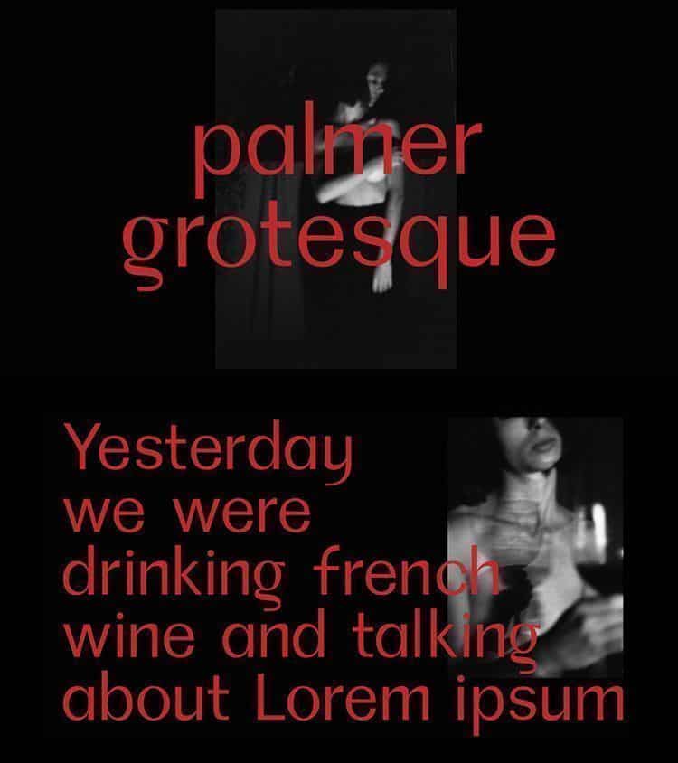 Descargar tipografía Palmer Grotesque Descargar tipografía Palmer Grotesque