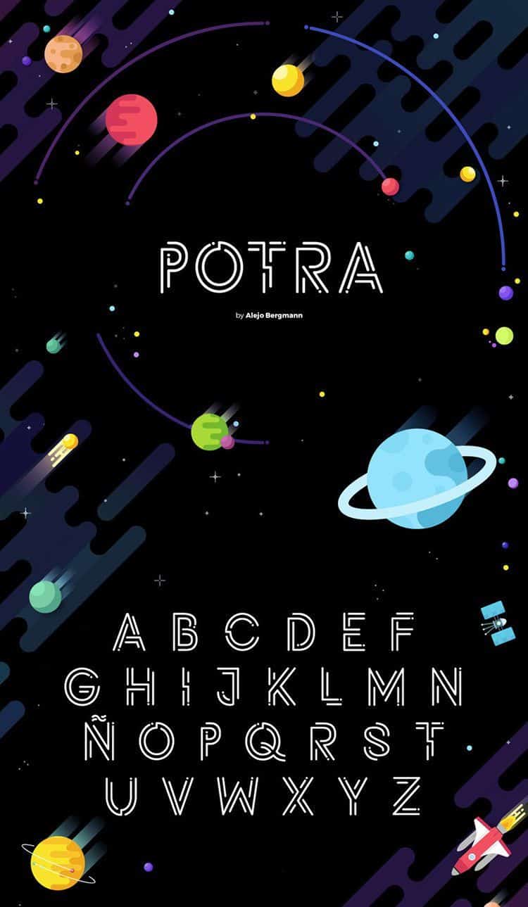 Descargar tipografía Potra Descargar tipografía Potra