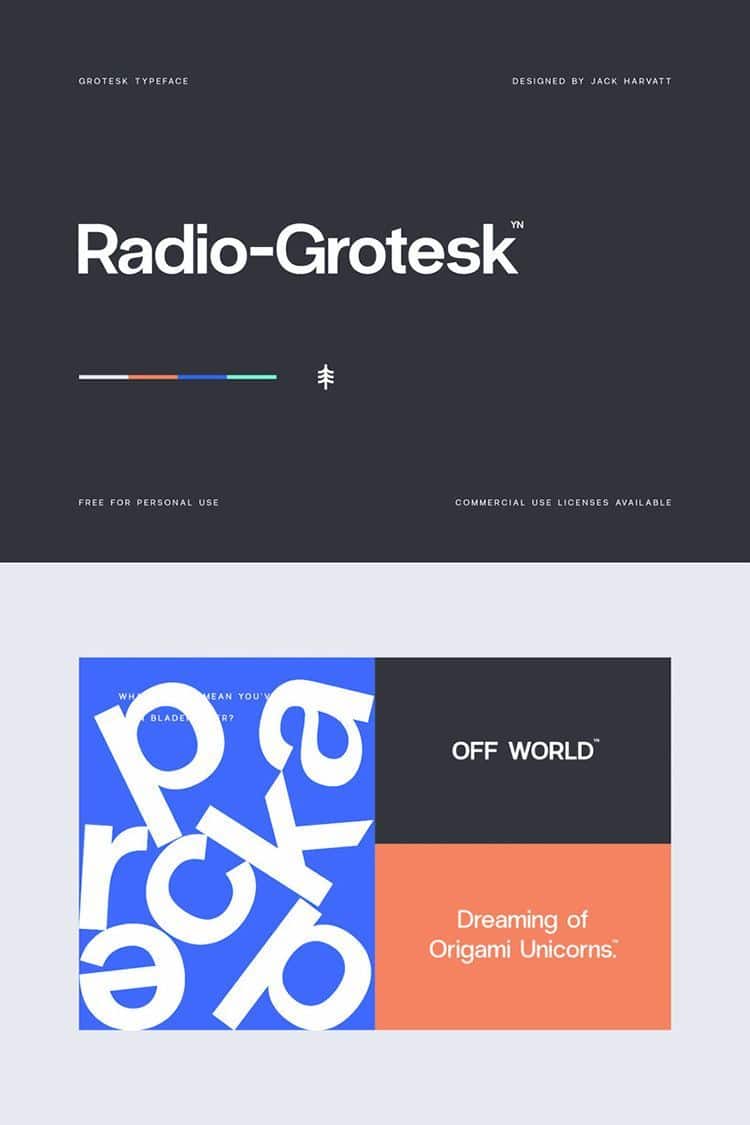 Descargar tipografía Radio-Grotesk Descargar tipografía Radio-Grotesk