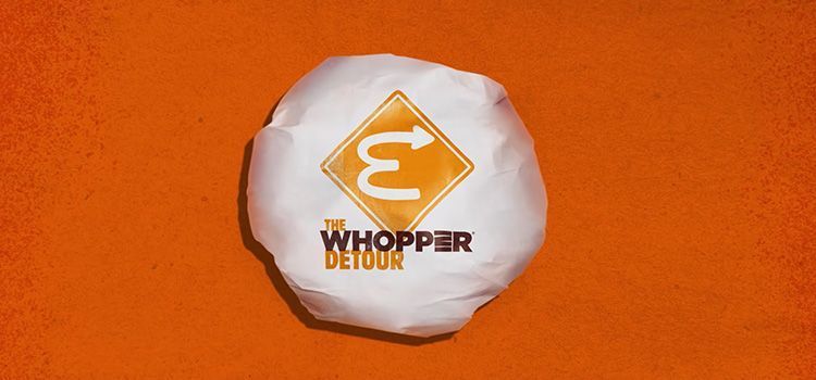 Burger King trolea a McDonald's con "The Whopper Detour" 7 the whopper detour burger king 01