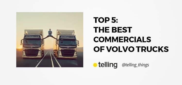 The five best commercials of Volvo Trucks 4 best commercials of volvo trucks