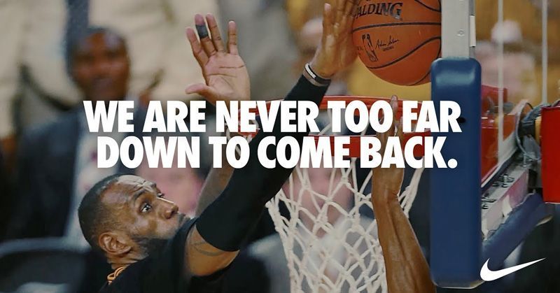 El motivador anuncio de Nike nos anima a remontar como los campeones 2 anuncio de nike never too far down 01
