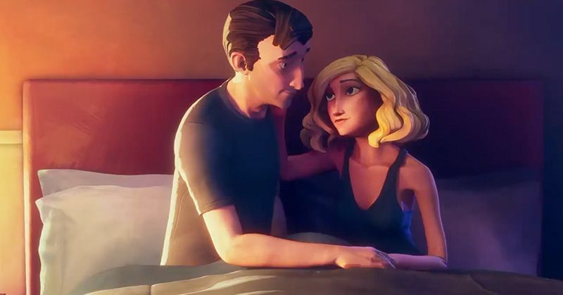 El tierno spot animado de Viagra: Love Story 4 anuncio animado viagra love connect 01