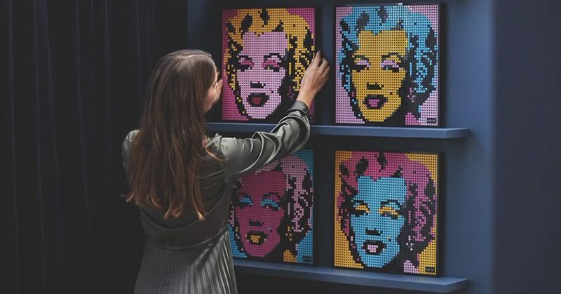 Lego Art, the creative Lego experience to decorate our houses 5 Lego Art
