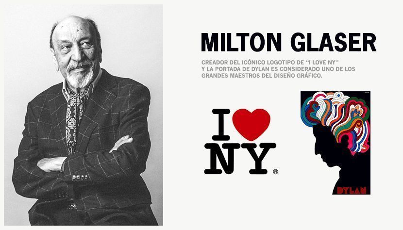 Grandes Diseñadores Gráficos: Milton Glaser 6 milton glaser