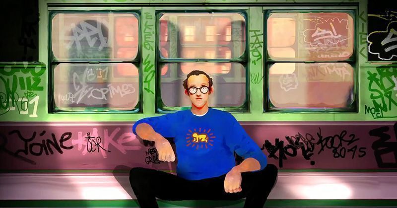 Adobe launches new Keith Haring-inspired brushes for Photoshop 3 Pinceles Inspirados en Keith Haring