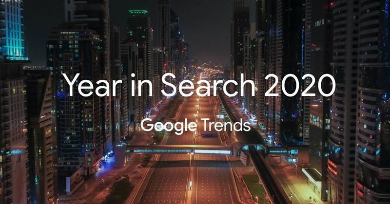 Lo más buscado en Google este 2020 en su "Year in Search 2020" 7 mas buscado en google en 2020