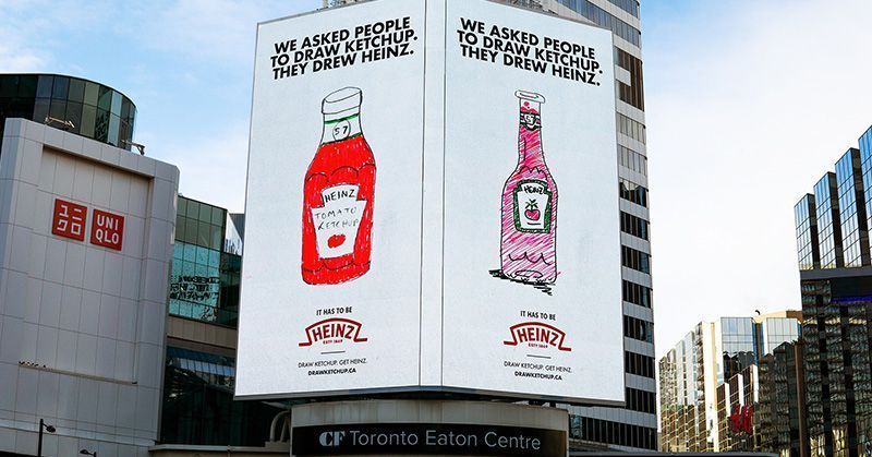 Etiquetas de Heinz Draw Ketchup Etiquetas de Heinz Draw Ketchup
