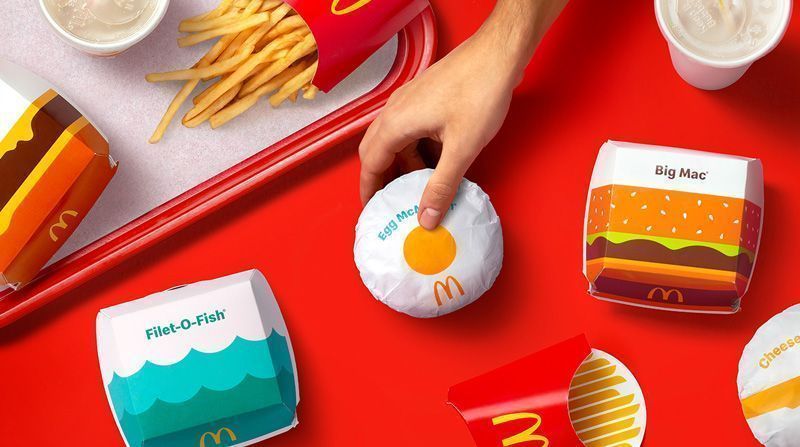 The new McDonald's packaging with minimalist illustrations 11 Nuevo Packaging de McDonald's