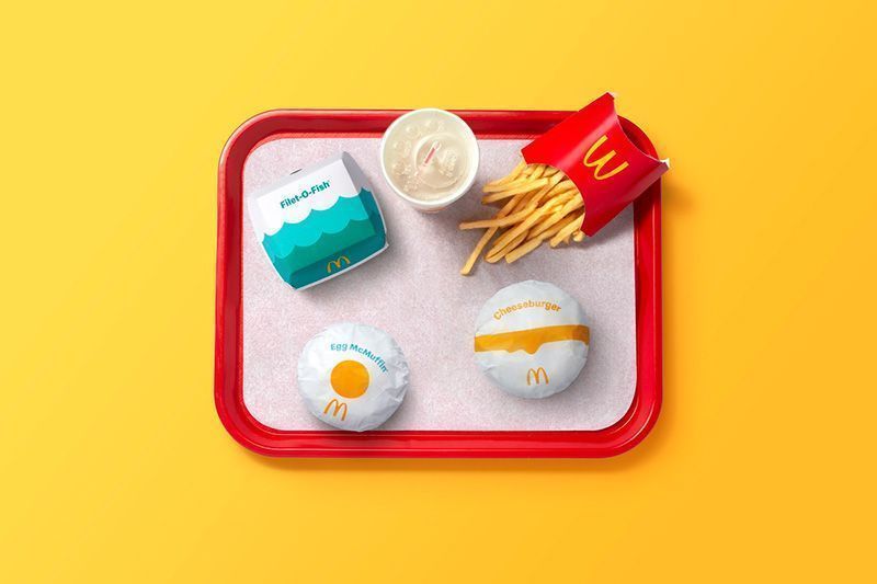 The new McDonald's packaging with minimalist illustrations 12 McDonald's New Packaging