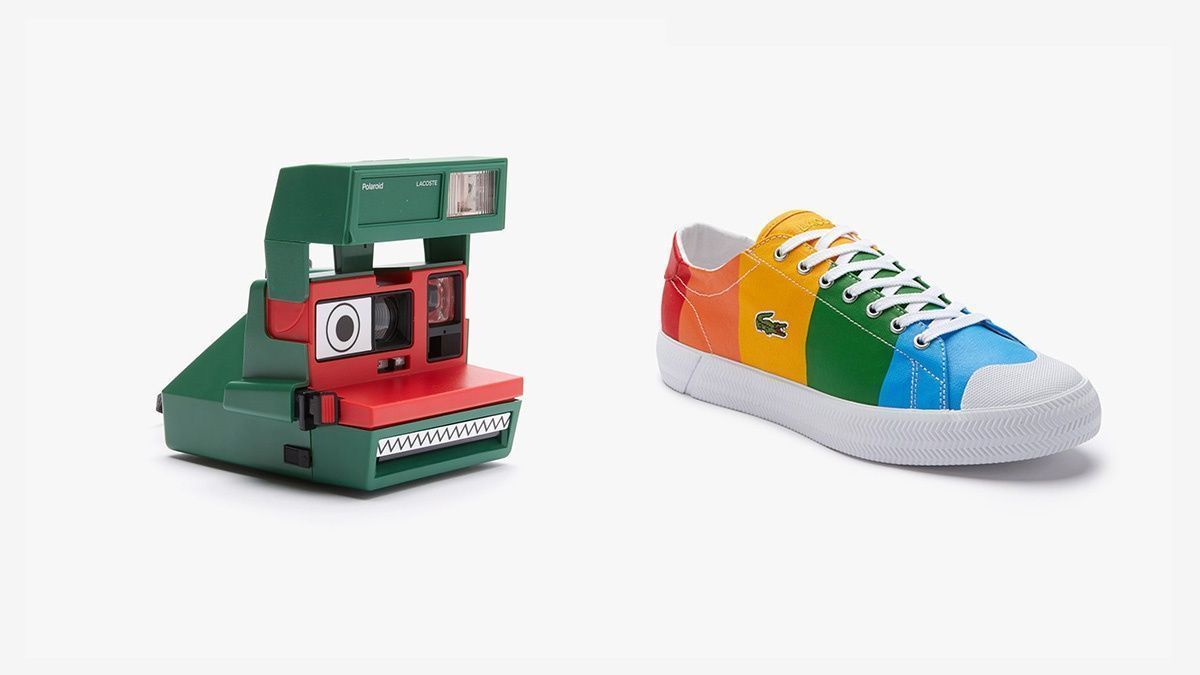 Lacoste and Polaroid create a new collaborative collection 15 Lacoste x Polaroid