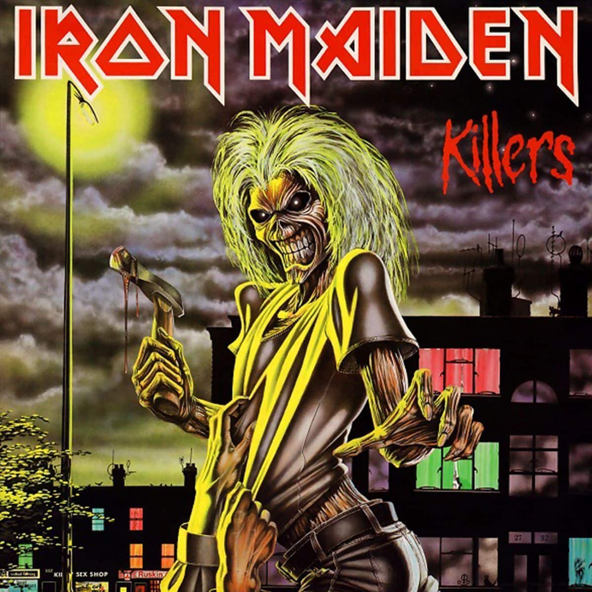 Derek Riggs, the man behind Iron Maiden album covers 10 Iron Maiden - Killers (1981)
