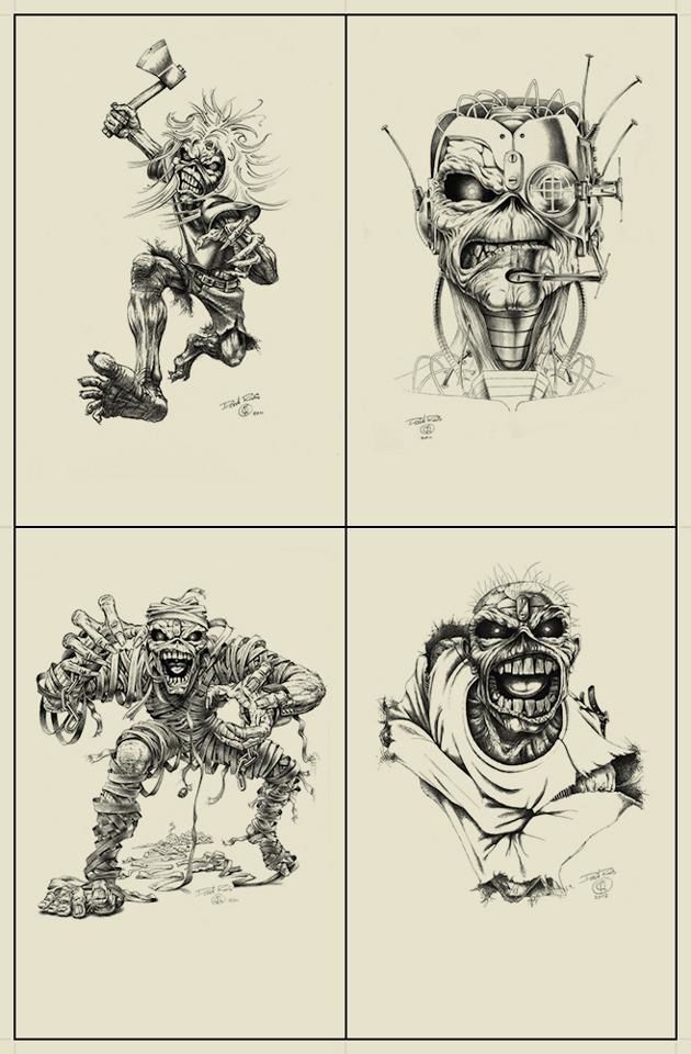 Derek Riggs | Eddie Derek Riggs | Eddie