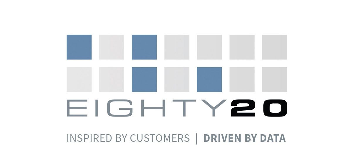 20 Logotipos con mensajes ocultos 39 Logo Eighty 20